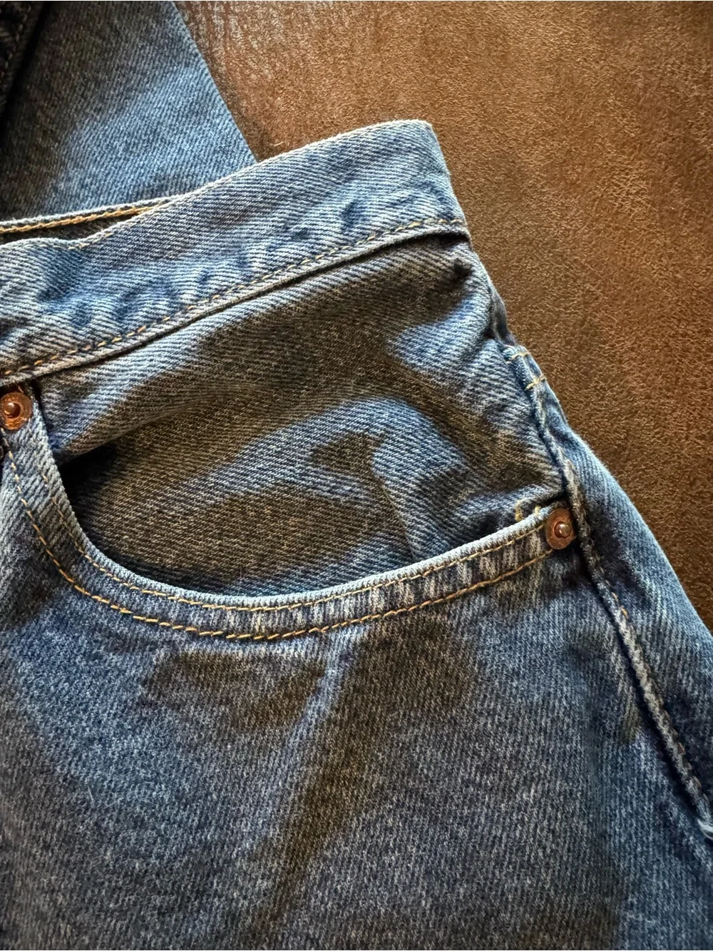 Levi's Men's 517 Classic Blue Relaxed Fit Denim Jeans-Excellent Condition!